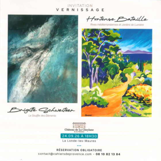 Les expositions en Méditerranée Porte des Maures