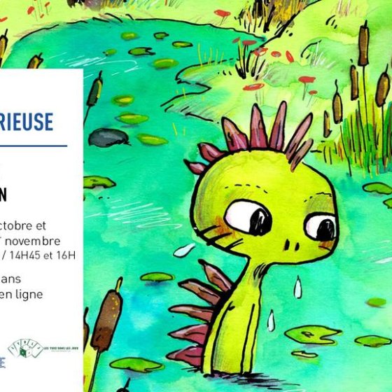 Lac profond - illustration par Johan TROIANOVSKI tirée du jeu de rôles TrouillevilleMNM