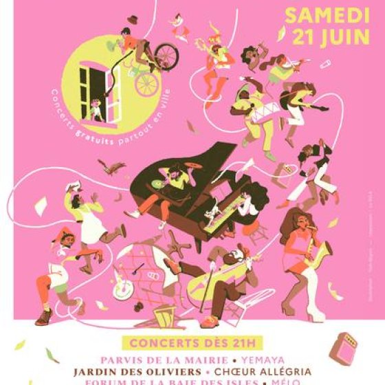 La fête de la musique en Méditerranée porte des Maures La fête de la musique en Méditerranée porte des Maures