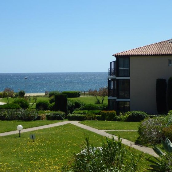 Vue mer de la terrasse et de la chambre