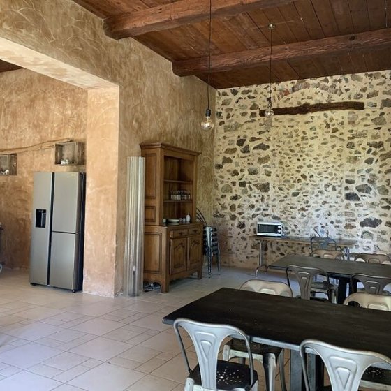 Salon commun La Bastide des Anglades Salon commun La Bastide des Anglades