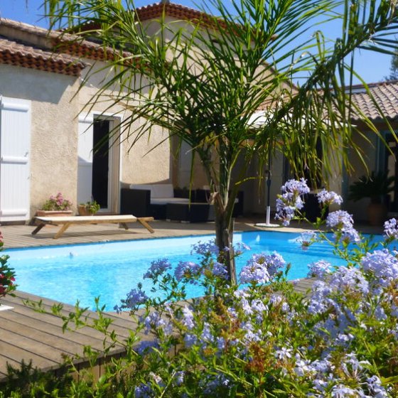 Chambre d'hôtes à La Londe les Maures avec piscine