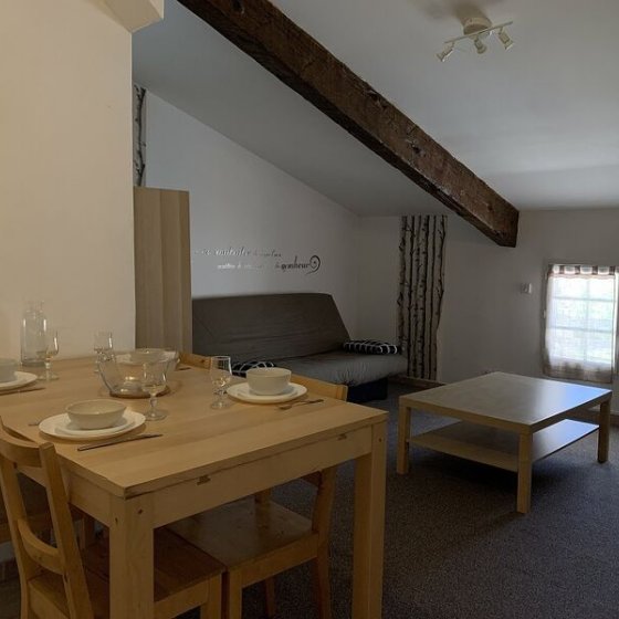 Salon Appartement Bananier T3 Gîtes des Anglades Salon Appartement Bananier T3 Gîtes des Anglades