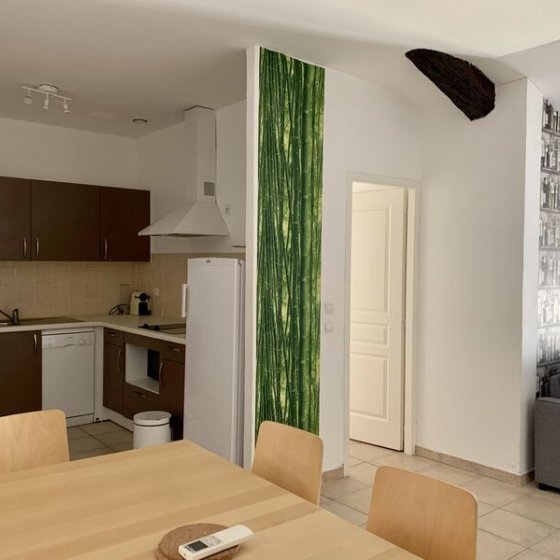Cuisine Appartement T3 Cerisier Gîte des Anglades Cuisine Appartement T3 Cerisier Gîte des Anglades