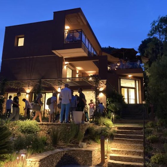 Das Museum während der Nachtstunden