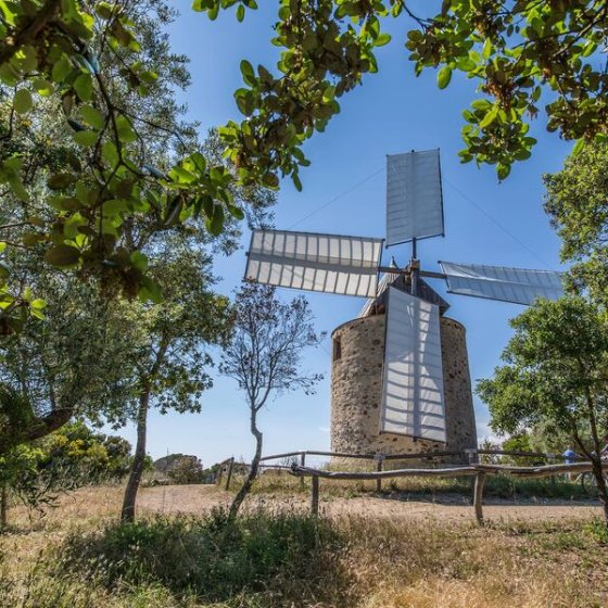 Le Moulin du bonheur à Porquerolles