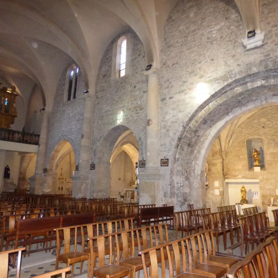 Church of Notre Dame de Santé with its organ classified as a historical monument in Cuers Church of Notre Dame de Santé with its organ classified as a historical monument in Cuers